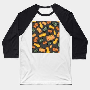 Halloween Pumpkins Baseball T-Shirt